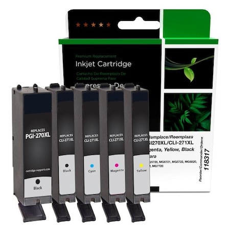 Clover Imaging Group Imaging Non-OEM New High Yield Ink Cartridges 118317